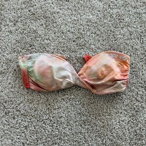 Strapless Sauvage California Crystal Bikini Top